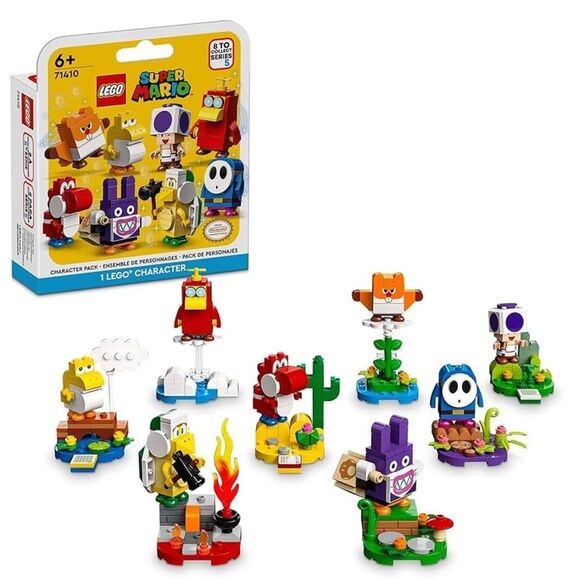 LEGO Super Mario Seties 5 Character Set with Bright Colors 1 box - Picture 2 of 5